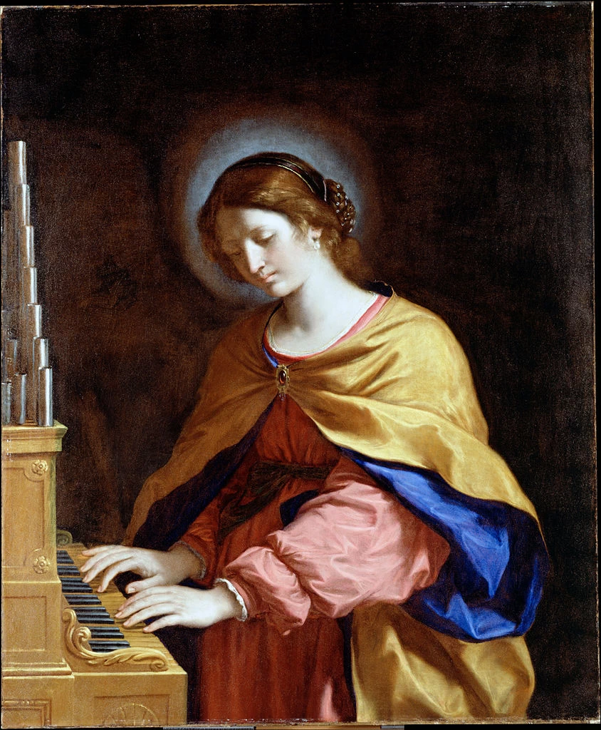 Giovanni Francesco Barbieri, il Guercino - 422, Santa Cecilia, Dulwich Picture Gallery